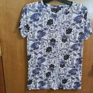Top Shop floral tee
